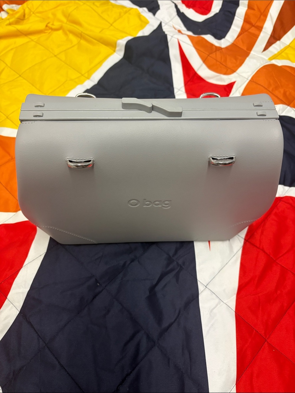 O bag Light Gray Bag no strap